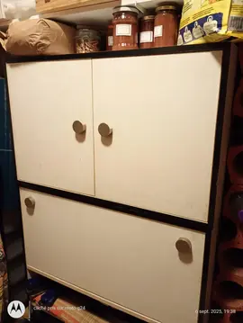 Débarasse meuble complet blanc et noir 6 parties