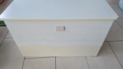 coffre Sauthon en bois pour enfant