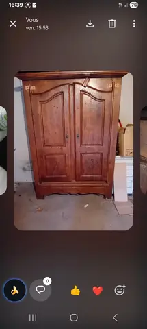 Armoire, matelas, sommier