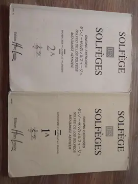 Livres de solfège