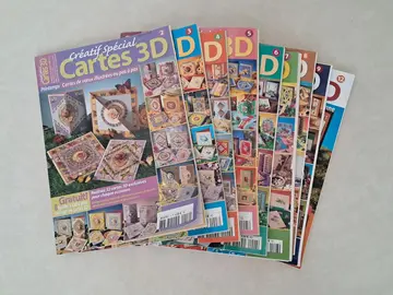 lot magazines carterie