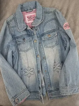 veste en jean 128cm 8 ans