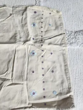 taie d'oreiller beige rectangulaire