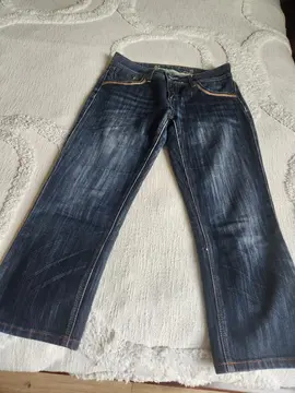 Pantacourt femme jean taille 40