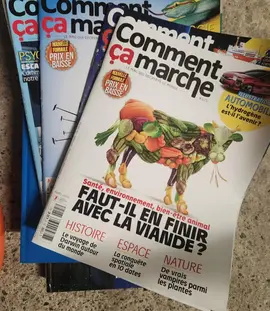 lot de magazines Comment ça marche