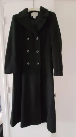 Manteau laine long femme taille 40