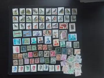 110 timbres différents de Belgique
