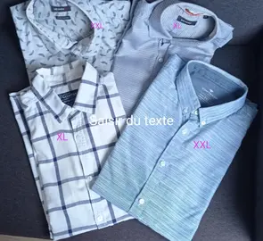 2 chemisettes + 2 chemises