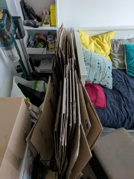 Lot de cartons de déménagement