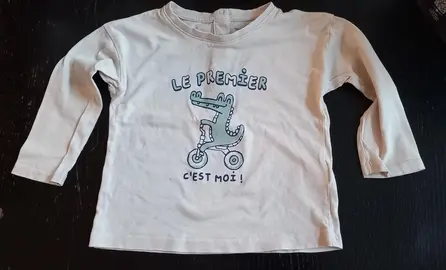 T shirt manches longues 24 mois