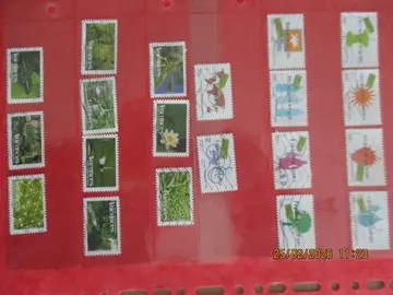 20 timbres (2 séries) France - oblitérés
