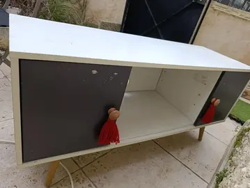 meuble bas tv console