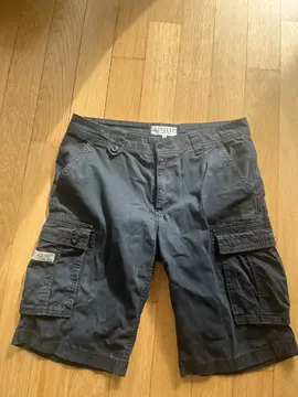 short noir homme Kaporal coupe large