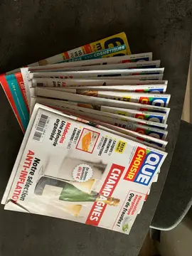 lot de magazines consommateurs