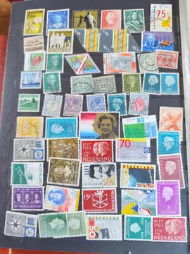 jolie belle page timbres Nederland