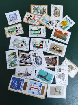 gros lot unique timbres Français 2018