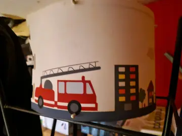 abat jour camion pompier