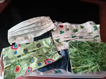 Gros lot de masques tissus