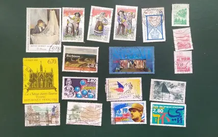 timbres 1995(B), lot 168