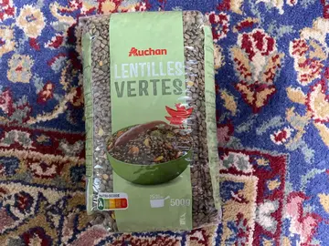 Lentilles vertes