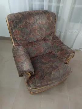 Canapé convertible et deux fauteuils