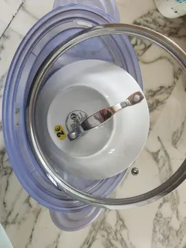 bassine couvercle et soucoupe