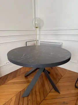 Table extensible en grès Kave Home