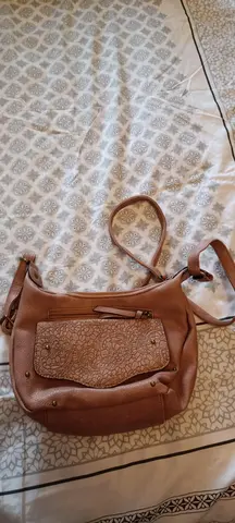 sac bandoulière crème