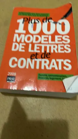 1000 modèles de lettres et de contrats