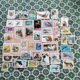 donne timbres annimaux 1lot part envoie