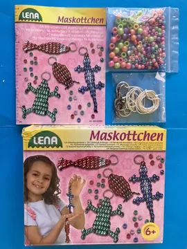 Reste jeu de perles Maskottchen