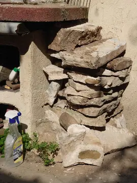 Pierres plates de parement