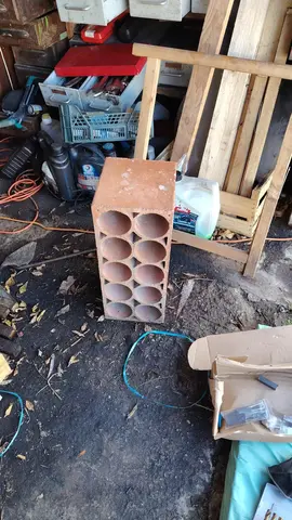 Porte boite en terre cuite