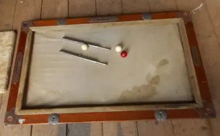 billard ancien pour enfant à restaurer