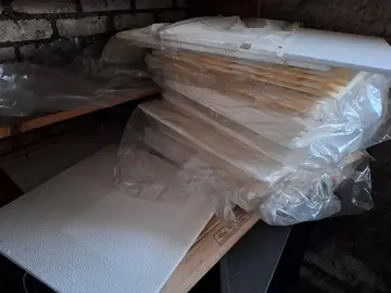 plaques de polystirene