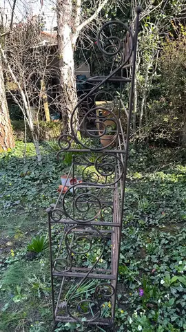 Étagère fer forgé - pour l’extérieur