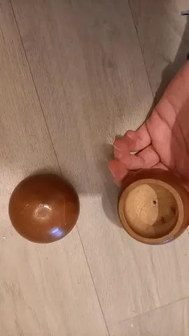 2 boules bois pour tringles à rideau