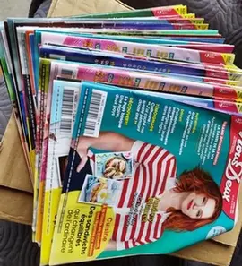 Lot de magazines Nous Deux