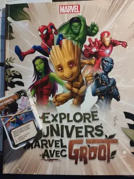 DON : Cartes Marvel - 2024 - Explore l'univers Marvel avec Groot