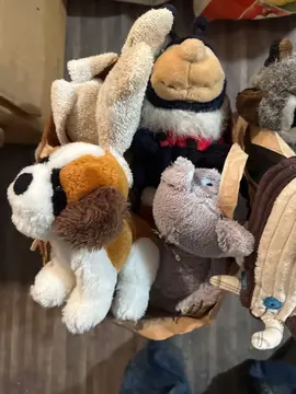 lot de peluches