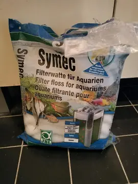 Ouate filtrante pour aquarium