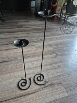 a donner portes bougies + pied de lampe