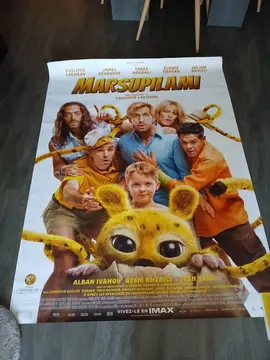 très grande affiche film marsupilami