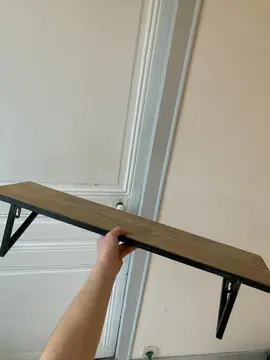 Etagère bois et métal