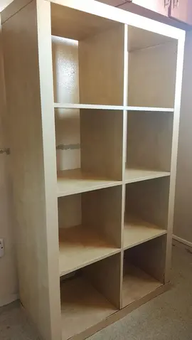 Étagère KALLAX, effet chêne blanchi, 77x147 cm