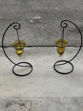 support décoration bougie