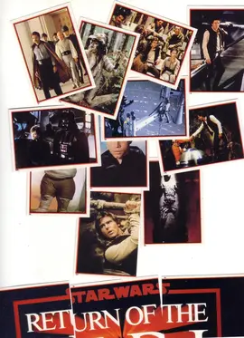 lot de vignettes panini Star Wars - le Retour du Jedi