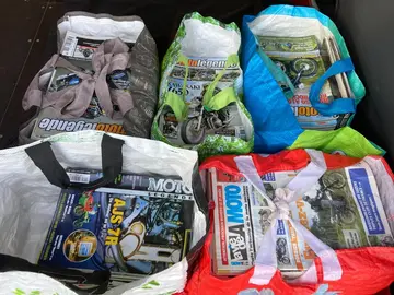 Nombreux magazines de moto