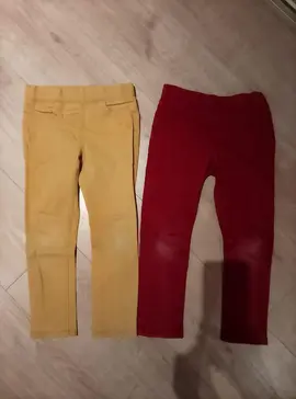 2 pantalons fille