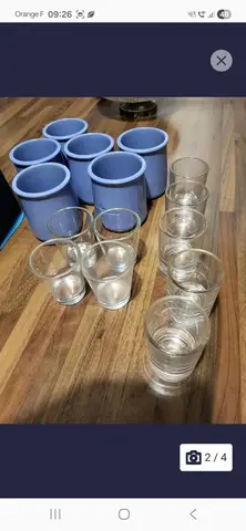 pots verrines divers